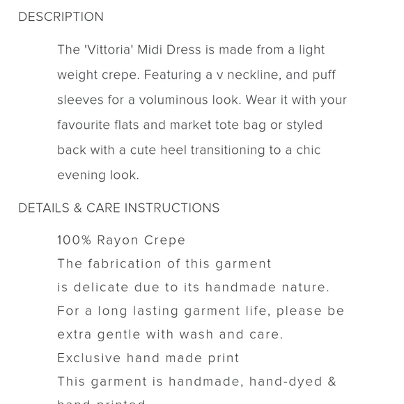 NWT Faithfull The Brand Anita Floral Midi Dress - Picture 9 of 16